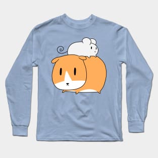 Little Mouse and Guinea Pig Long Sleeve T-Shirt